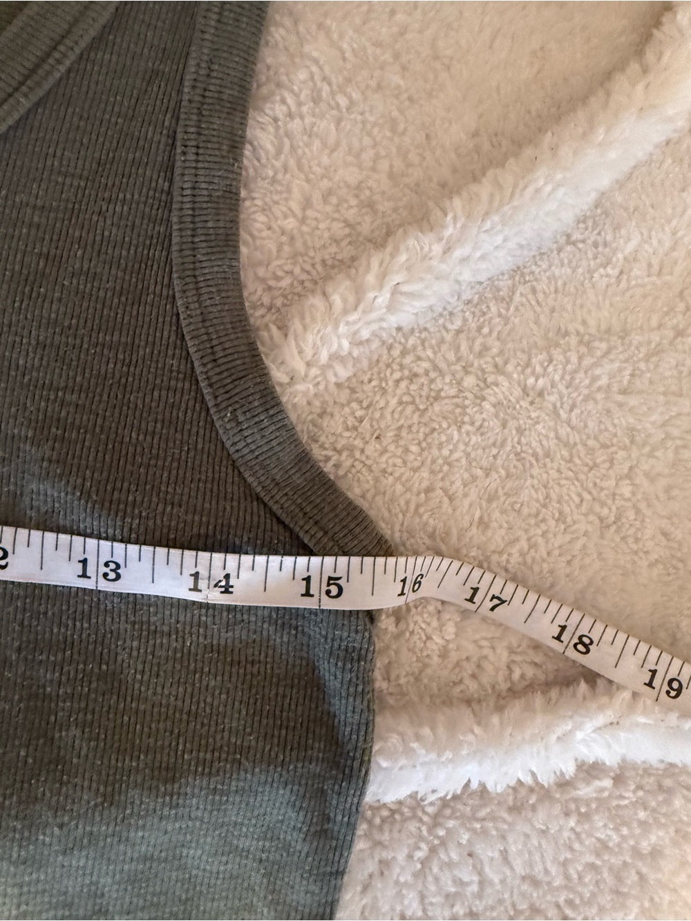 aerie Olive-Gray Scoop Neck Tank - Picture 5 of 6